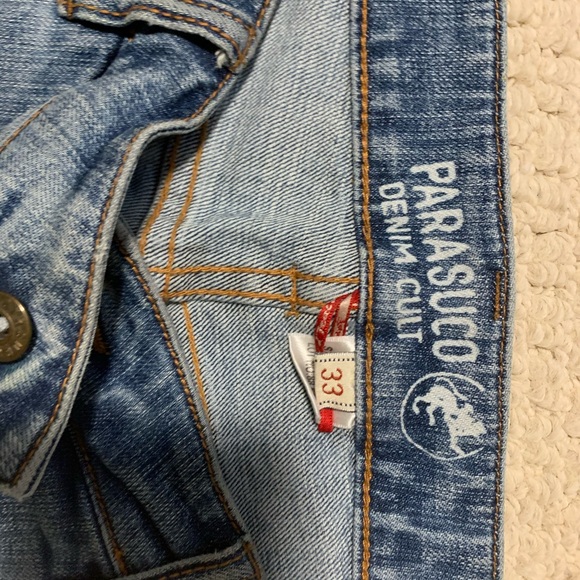Vintage parasuco size 33 jeans - Picture 2 of 3